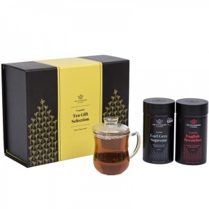 Black Tea Gift for One with Glass Infuser Mug